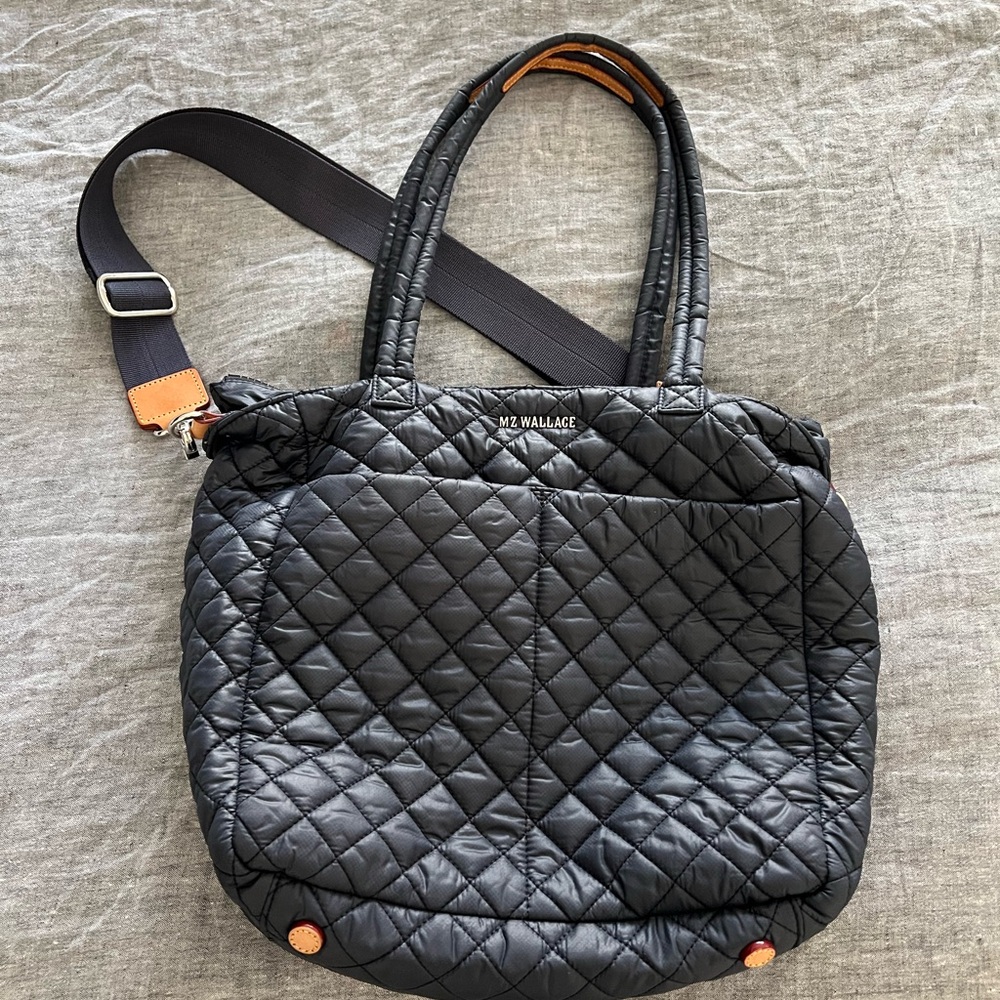 MZ Wallace metro Quattro tote - navy blue